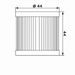 Oljni filter MIW S3015 (alt. HF139)