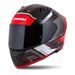 Integralna čelada CASSIDA AERO DROME black pearl/ red/white/ grey XL
