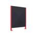 Movable partitions LV8 EQPM02.R L.1200mm rdeč
