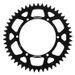 Rear ALU sprocket SUPERSPROX RAL-460:49-BLK črna 49T, 520