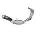 Full exhaust system 3x1 MIVV X-M1 Y.060.LC4B Black Stainless Steel