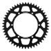 Rear ALU sprocket SUPERSPROX RAL-460:50-BLK črna 50T, 520