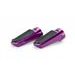 Footpegs without adapters PUIG SPORT 7318L purple with rubber