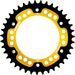 Verižni set EK - Zlat chain 525 MVXZ, X-ring (X, NX, QX, XS), CHK front sprocket JT CHK rubber cushioned, CHK rear sprocket SUPERSPROX STEALTH za KAWASAKI ZR 750 Zephyr 1991-1994