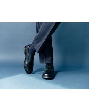 MAKO DARK BLUE | Pánské ponožky z prémiové egyptské bavlny mako