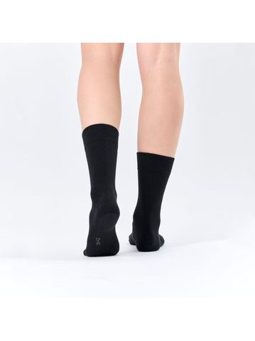 COTTON BLACK | Dámské ponožky s 98% obsahem bavlny