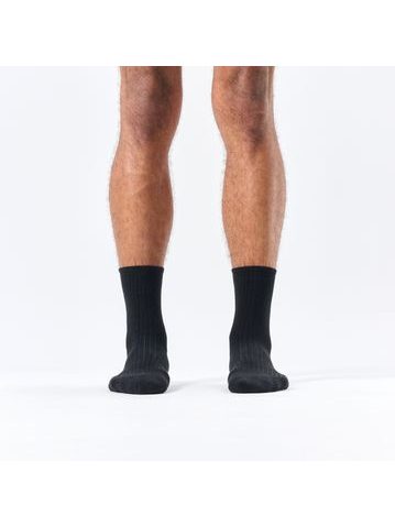 SENSITIVE BLACK | Pánské barefoot ponožky s blahodárným aloe vera a zinkem proti puchýřům