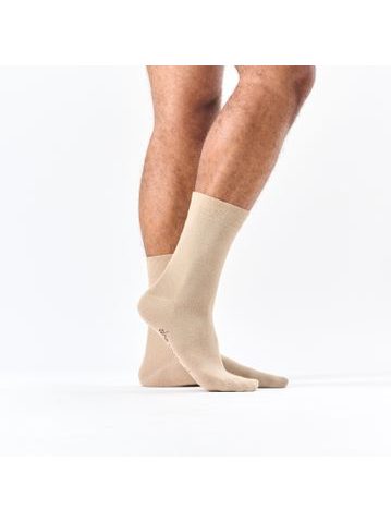 SOFT TOP WHITE | Pánské barefoot ponožky s měkkým došlapem, bez lemu - vhodné i pro diabetiky