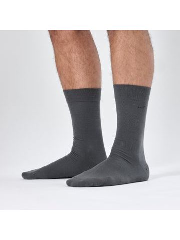 MAKO DARK GRAY | Pánské ponožky z prémiové egyptské bavlny Mako