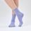 SOFT TOP LAVENDER | Dámské barefoot ponožky s měkkým došlapem, bez lemu - vhodné i pro diabetiky