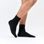 SOFT TOP BLACK | Pánské barefoot ponožky s měkkým došlapem, bez lemu - vhodné i pro diabetiky