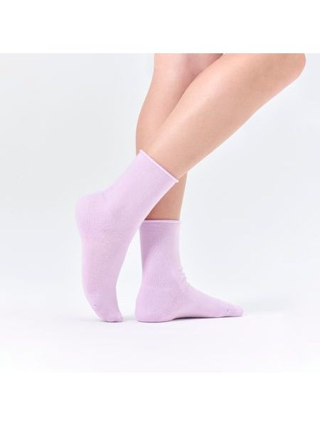 SUPER-SOFT CARE | Dámské ponožky LILAC & LAVENDER | 2 páry