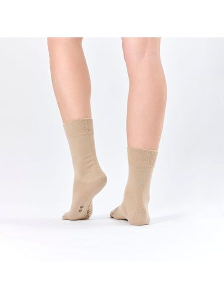 ALOE SILVER BEIGE | Dámské ponožky s Aloe vera a antibakteriálním stříbrem