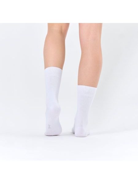 COTTON WHITE | Dámské ponožky s 98% obsahem bavlny