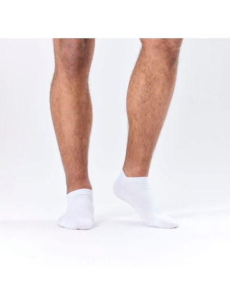 COTTON WHITE | Pánské kotníkové ponožky s 98% obsahem bavlny