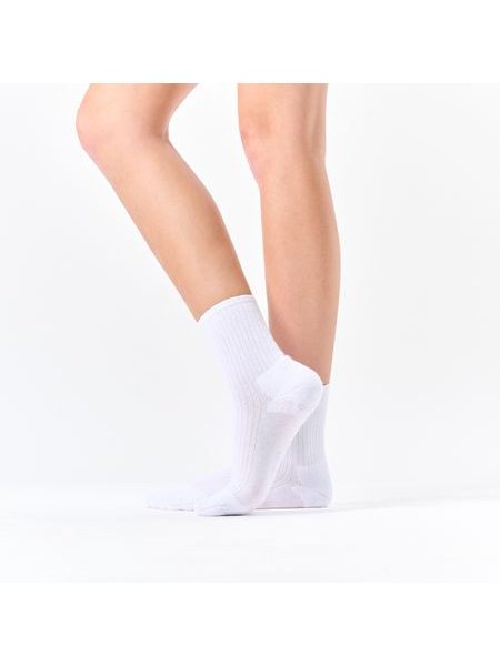 SENSITIVE WHITE | Dámské barefoot ponožky s blahodárným aloe vera a zinkem proti puchýřům