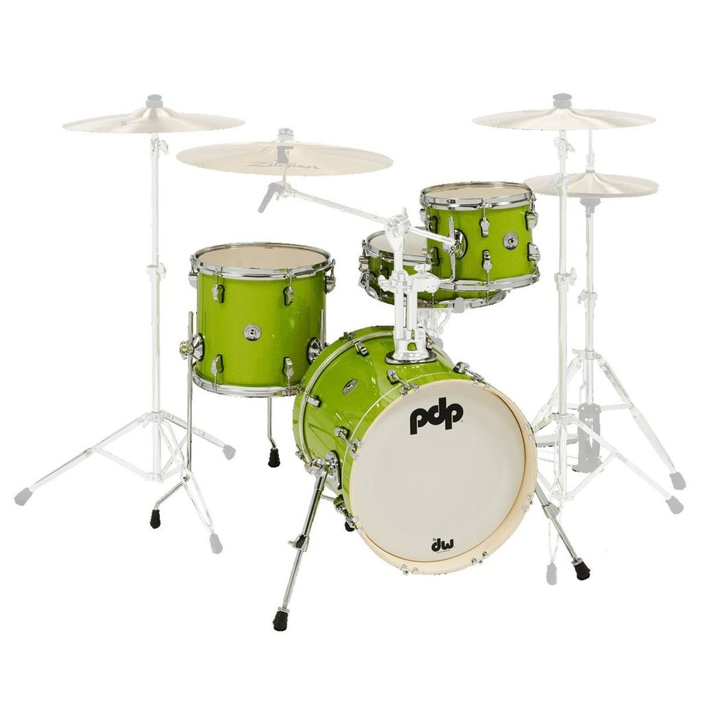 Bici.cz – PDP by DW New Yorker Electric Green Sparkle – PDP (Pacific Drums  & Percussion) by DW – Bicí soupravy DW & PDP – Bicí soupravy, Bicí – Obchod  nejen pro bubeníky
