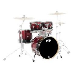 DW Concept Maple Red to Black Fade
