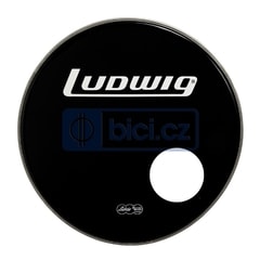 Ludwig LW6618 Bass Drum Black Ported Head, 18"