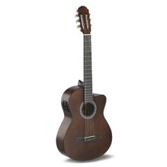 Kytara klasická GEWA se snímačem - tmavý ořech