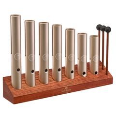 Meinl Sonic Energy 7-piece Wah-Wah Tube Chakra Set, 432 Hz
