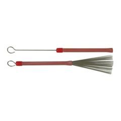 Ludwig L191 Red Grooved Handle Brushes