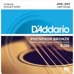 D’Addario EJ38 Custom Light 12 strun