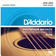 D’Addario EJ16 Light, balení 3 sady