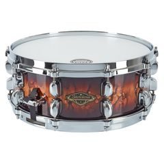 Tama WBSS55-MBR Starclassic Walnut/Birch Snare Drum 14" × 5,5" – Molten Brown Burst