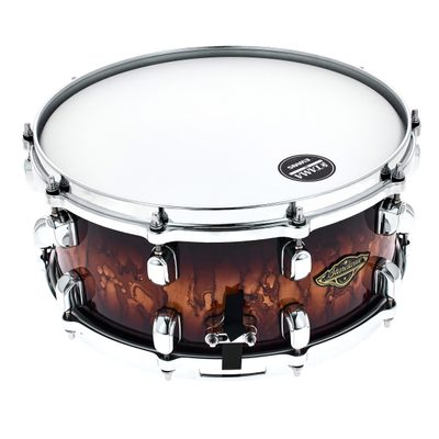 Tama WBSS65-MBR Starclassic Walnut/Birch Snare Drum 14" × 6,5" – Molten Brown Burst