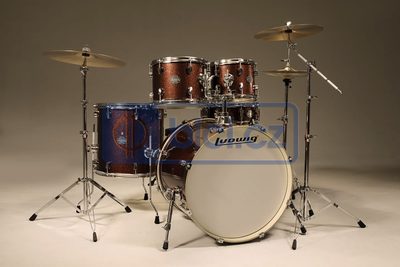 Ludwig LCF50P025 Element Pop Wine Red Sparkle