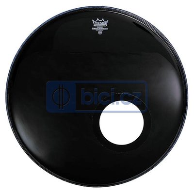 Remo P3-1020-ES-DM Ebony Powerstroke 3, 20"