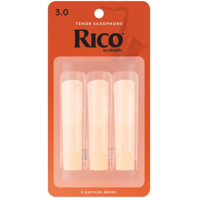 Rico by D’Addario RKA0330 Tenor Saxophone Reeds 3.0 – 3 kusy