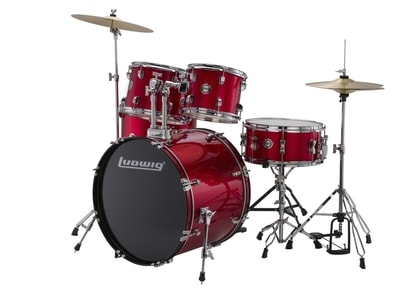 Ludwig LC17014 Accent Fuse Wine Red