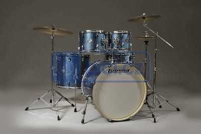 Ludwig LCF52G023 Element Drive Asure Blue Sparkle