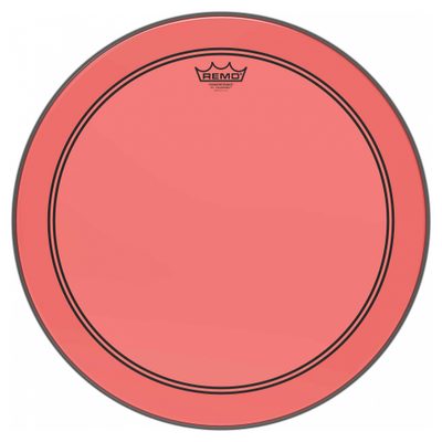 Remo P3-1322-CT-RD Powerstroke 3 Colortone 22"