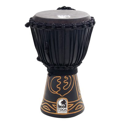 Toca Percussion ABMD-7 Black Mamba Djembe, 7"