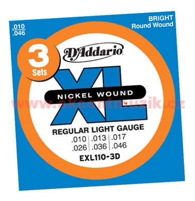 D’Addario EXL110+ Regular Light Plus