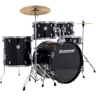 Ludwig LC19511DIR Accent Drive Black Sparkle