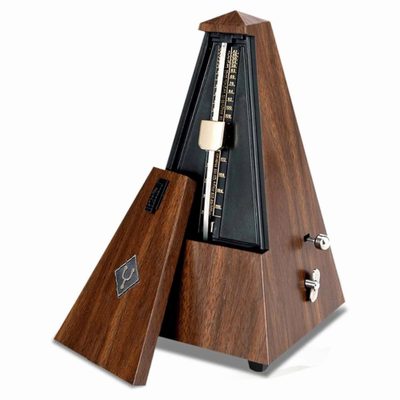 FZone FM-311W Pyramida Dark Wood – mechanický metronom