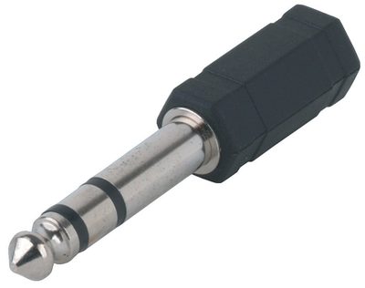 Redukce 3,5mm jack na 6,3mm jack STEREO