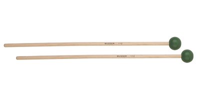 Musser MUS112 Birch Rubber Xylophone Mallets Medium