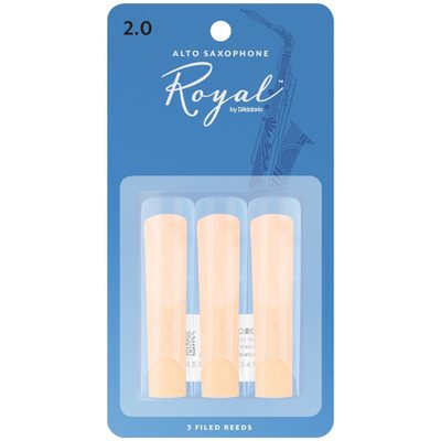 Royal by D'Addario RCB0320 Bb Clarinet Reeds 2.0 – 3 kusy