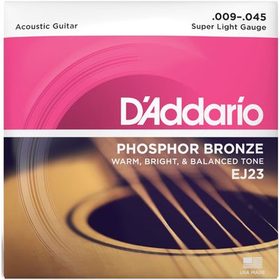 D’Addario EJ23 Super Light