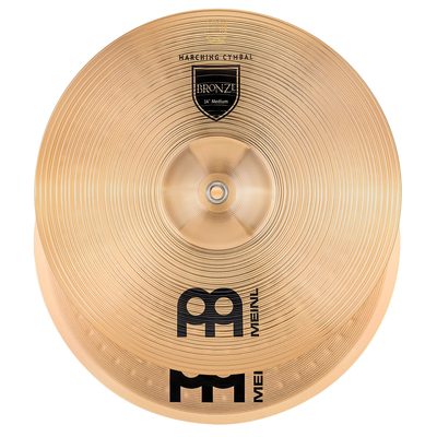 Meinl MA-BZ-14M Student Bronze Marching Cymbals, 14"