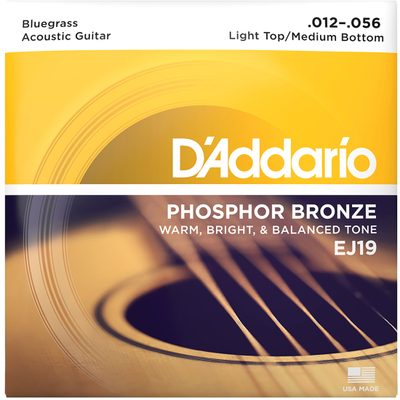 D’Addario EJ19 Light Top/Medium Bottom