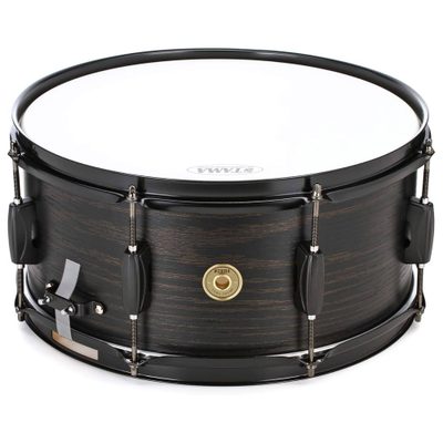 Tama WP1465BK-BOW Woodworks Snare Drum 14" × 6,5" – Black Oak Wrap