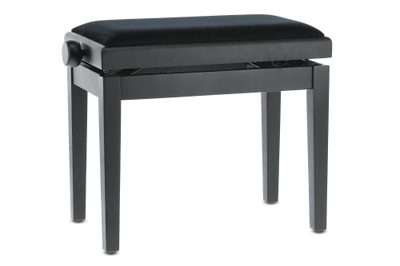 GEWA Pianová stolička DeLuxe černá mat