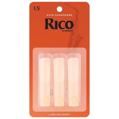 Rico by D’Addario RJA0315 Alto Saxophone Reeds 1.5 – 3 kusy