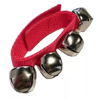 Pecka DRP-04 RD Dětské rolničky na pásku – červené